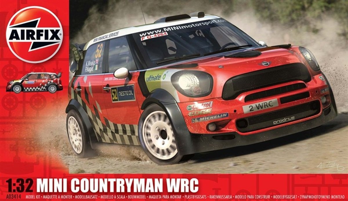 Speelgoed | Model Kits - Mini Countryman Wrc S3 1:32 (03414)